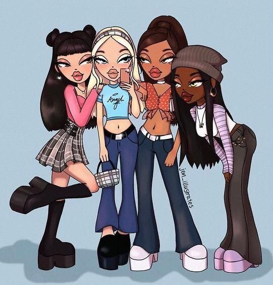 Bratz by Jem Illustrates on Pinterest 