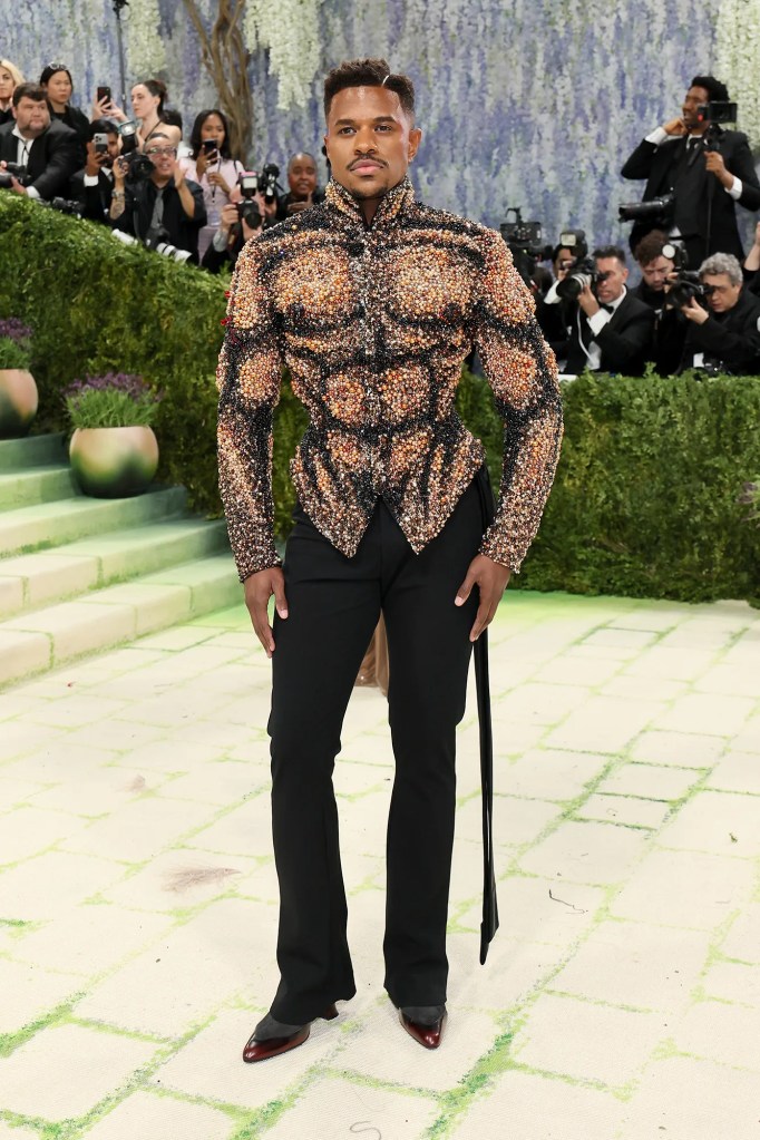 Jeremy pope in Vivienne Westwood